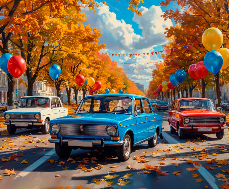 Поздравляем с Днём автомобилиста!